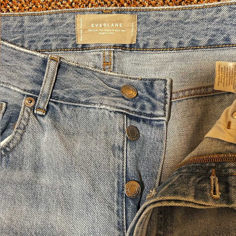 Everlane Blue Relaxed Jeans Classic Style